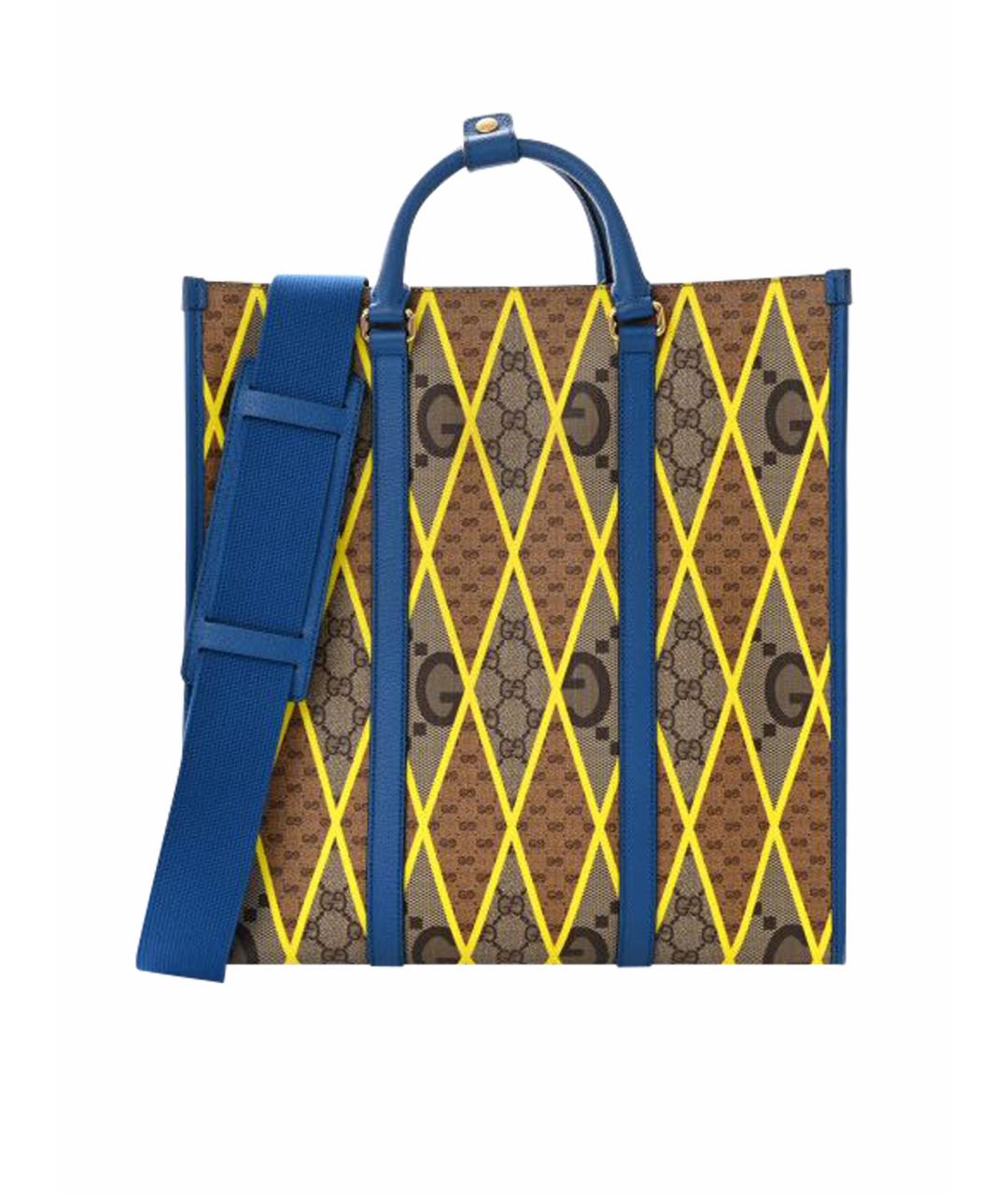 GUCCI Мульти кожаная сумка тоут, фото 1