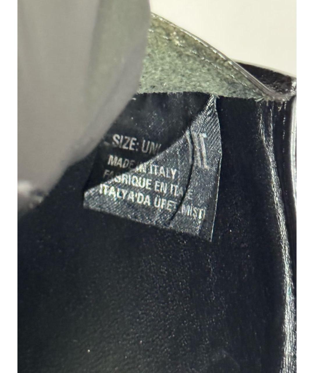 MM6 MAISON MARGIELA Черный кожаный кошелек, фото 8