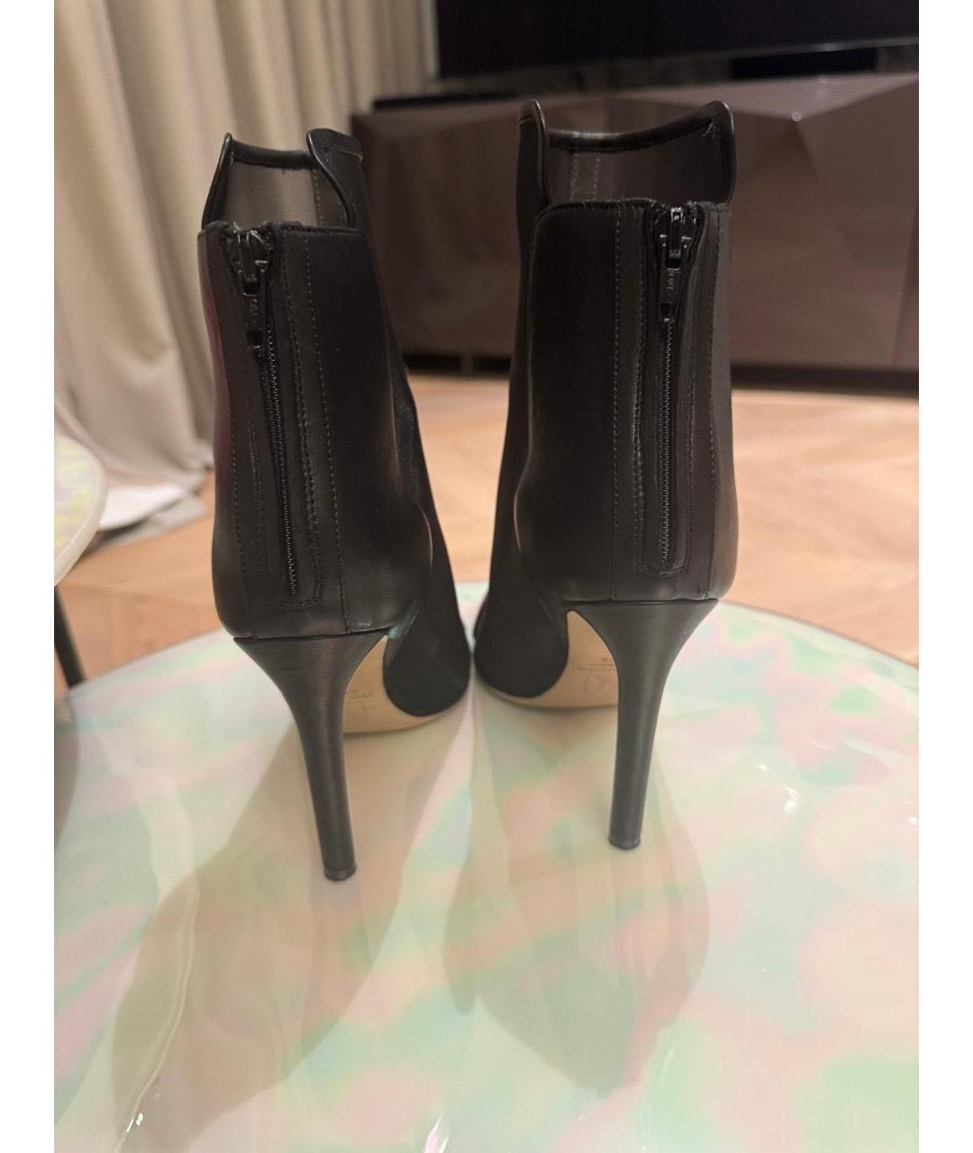 REED KRAKOFF Черные кожаные ботильоны, фото 4
