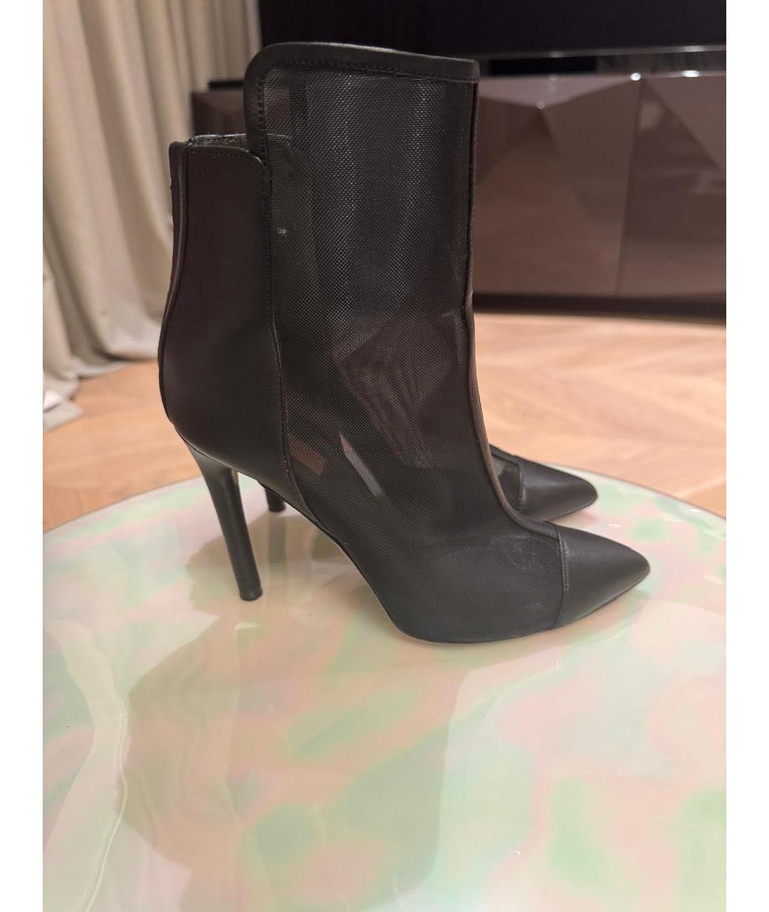 REED KRAKOFF Черные кожаные ботильоны, фото 5