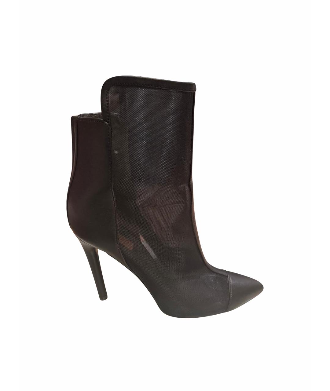 REED KRAKOFF Черные кожаные ботильоны, фото 1