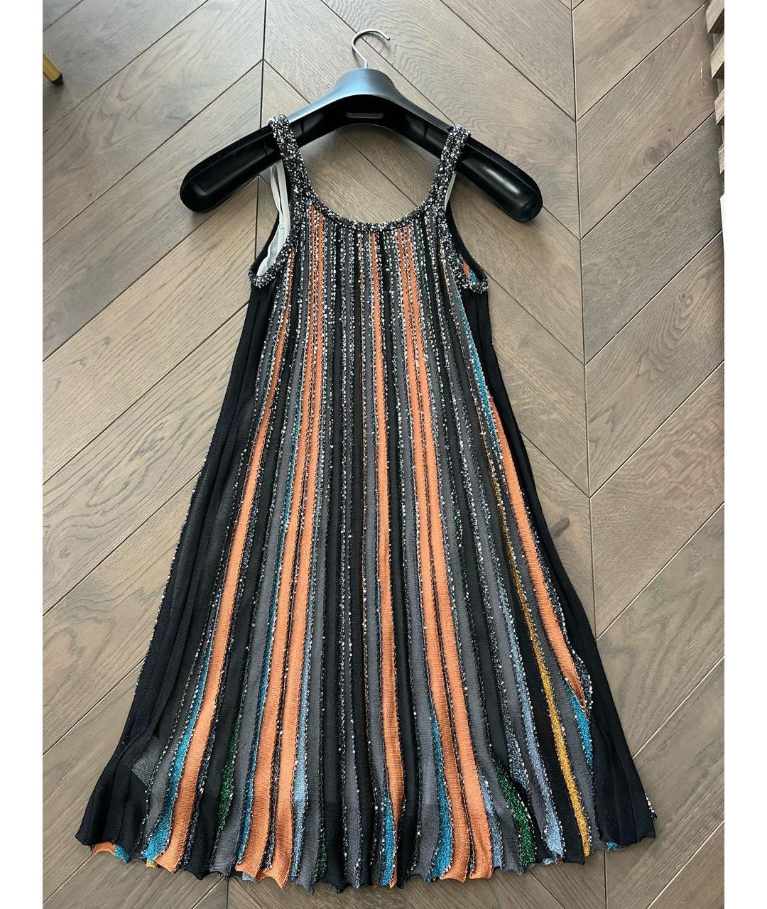 MISSONI Мульти вискозное коктейльное платье, фото 2