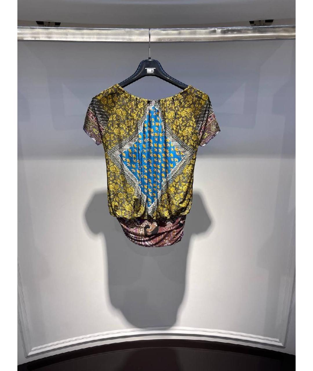 ETRO Мульти вискозная футболка, фото 2