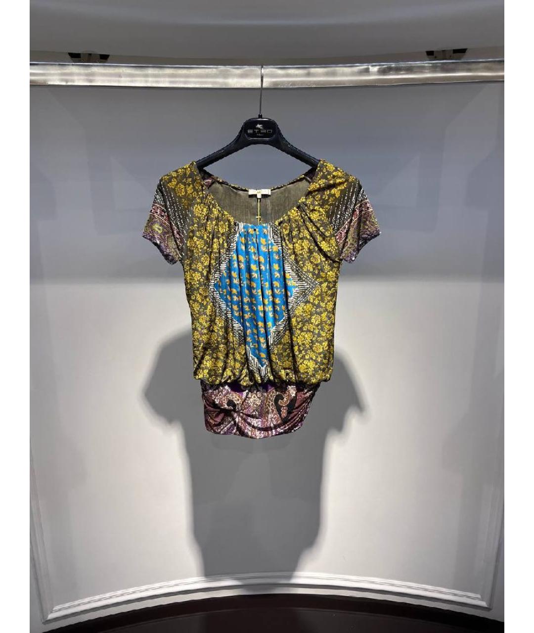 ETRO Мульти вискозная футболка, фото 3