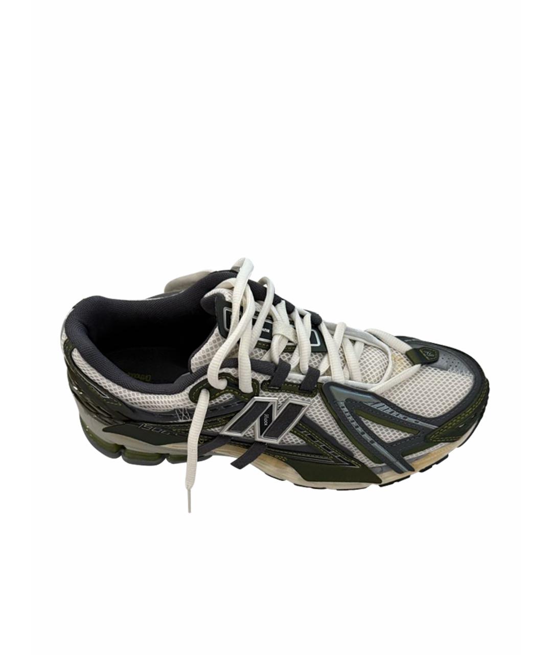 NEW BALANCE Хаки низкие кроссовки / кеды, фото 1