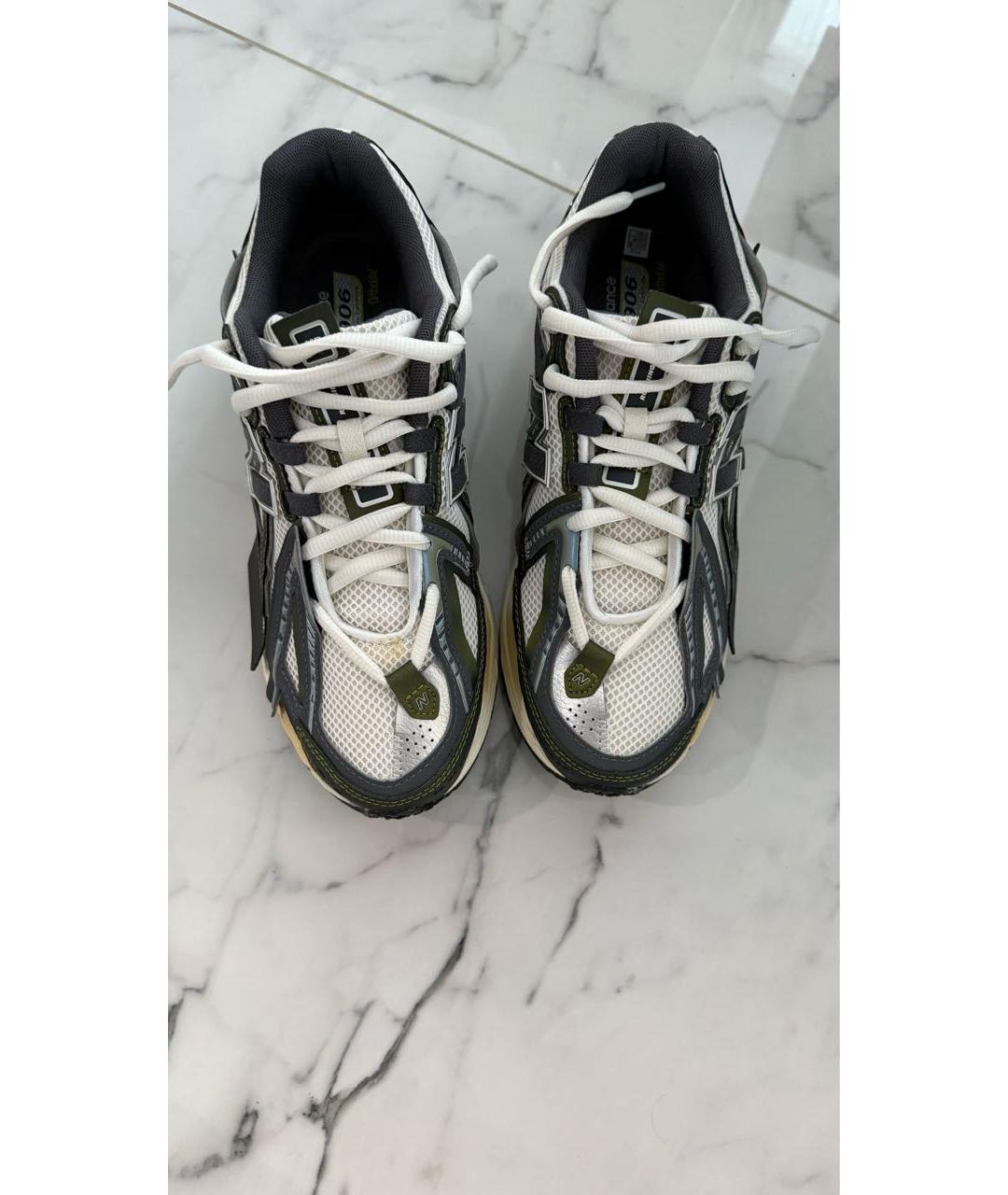 NEW BALANCE Хаки низкие кроссовки / кеды, фото 2