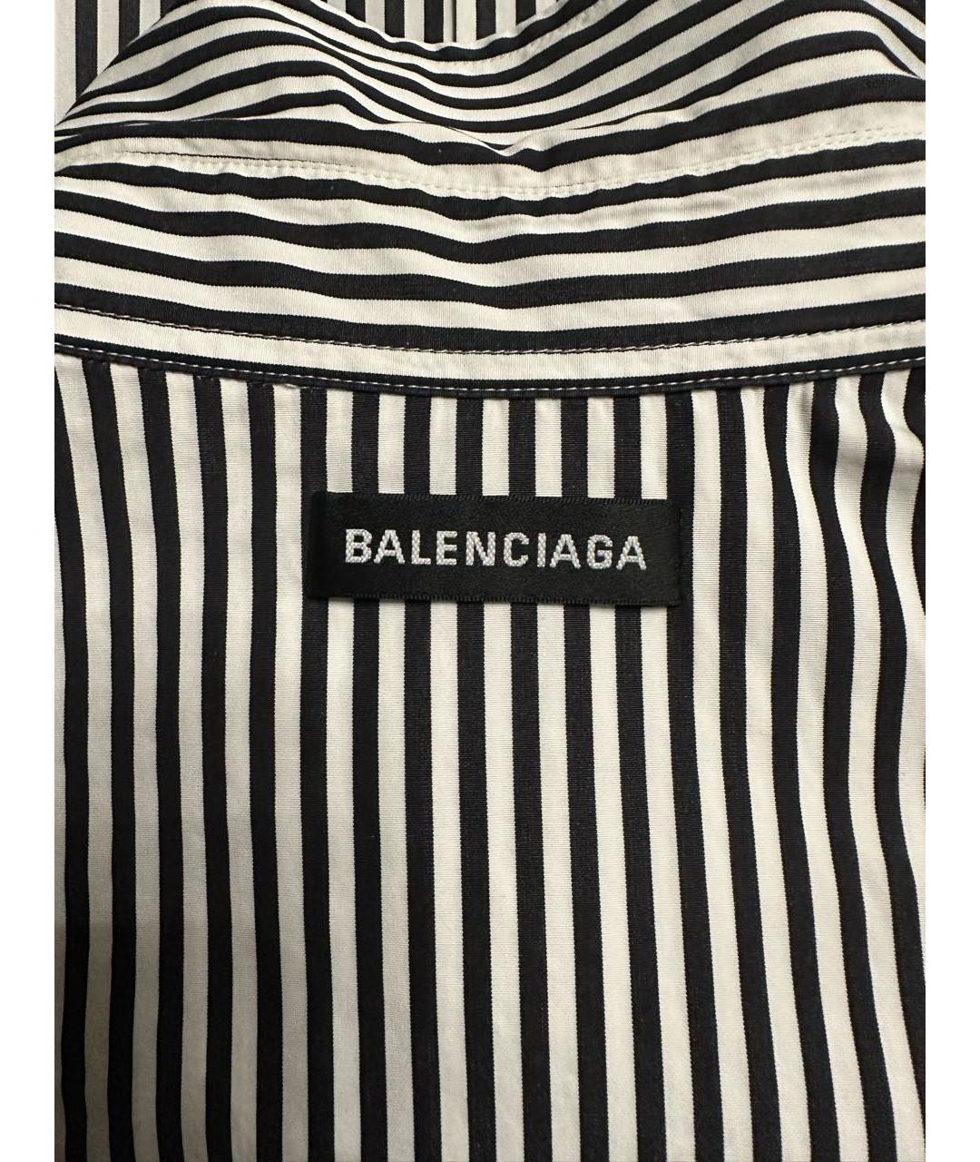 BALENCIAGA Серая хлопковая рубашка, фото 4
