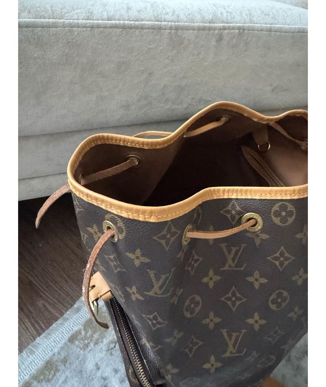 LOUIS VUITTON Коричневый рюкзак, фото 4