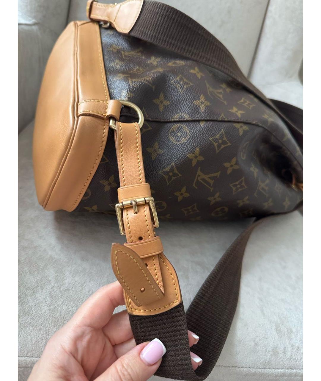 LOUIS VUITTON Коричневый рюкзак, фото 5