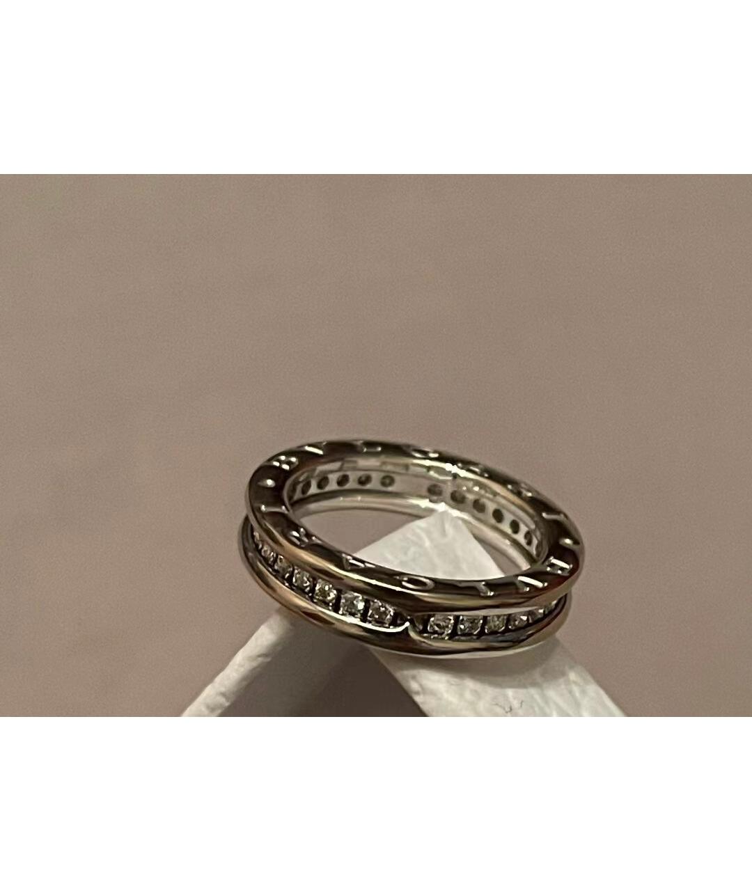 BVLGARI Кольцо из белого золота, фото 4