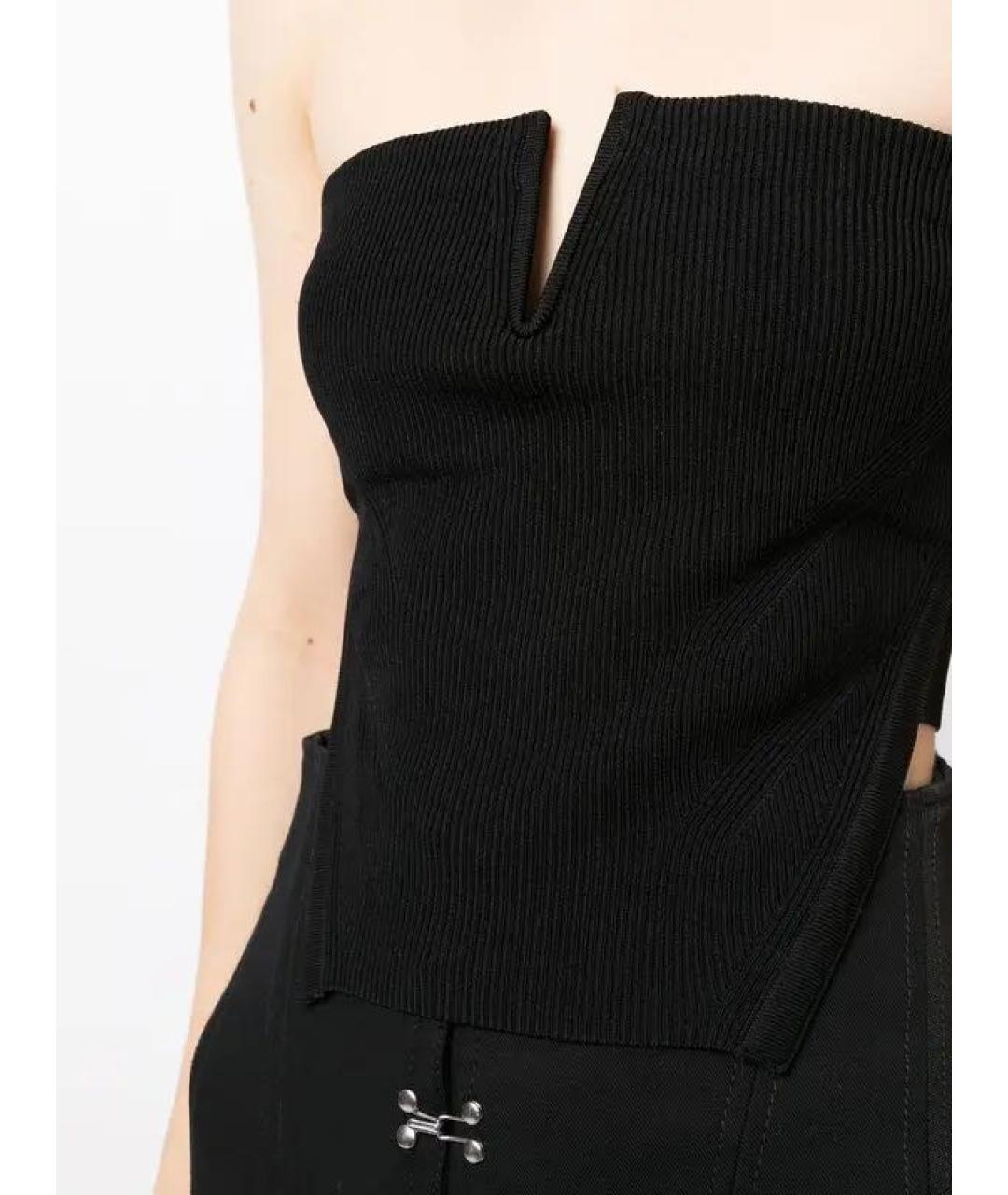 DION LEE Черный корсет, фото 5