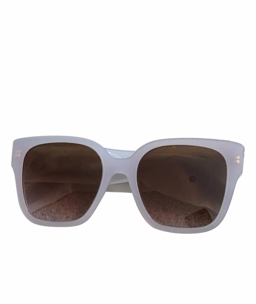 FENDI Фиолетовые пластиковые солнцезащитные очки, фото 1