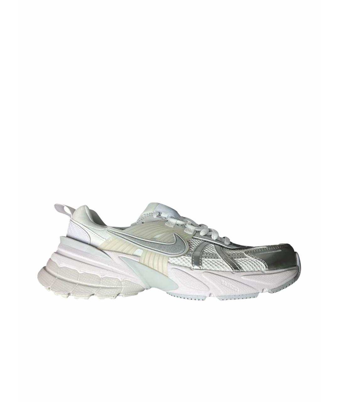 NIKE Серебряные низкие кроссовки / кеды, фото 1