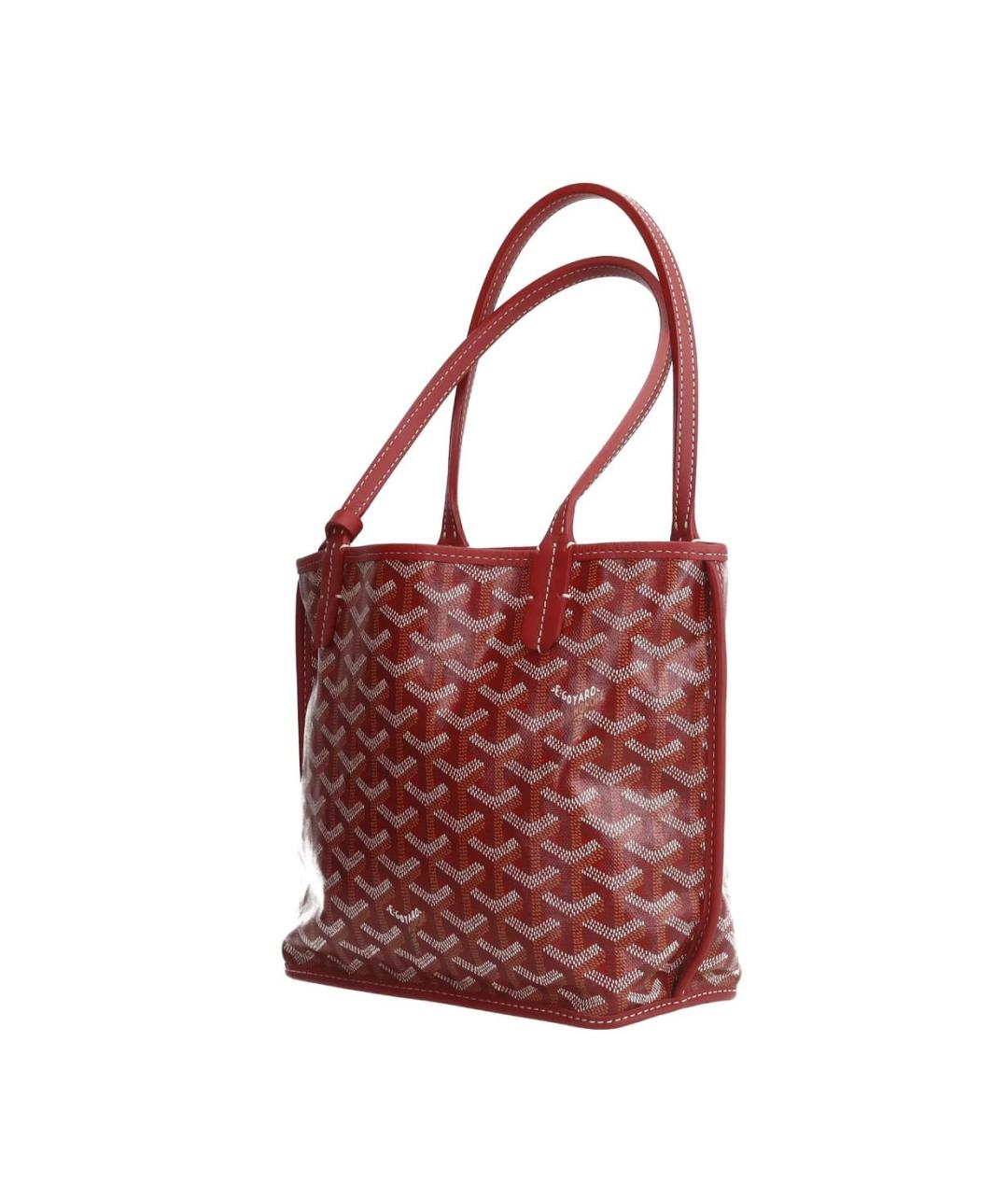 GOYARD Красная сумка тоут, фото 2
