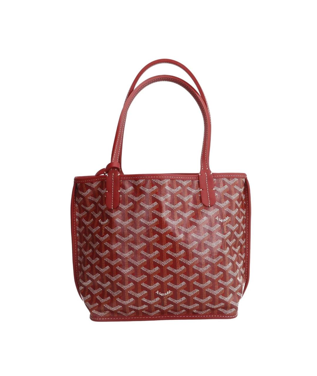 GOYARD Красная сумка тоут, фото 1