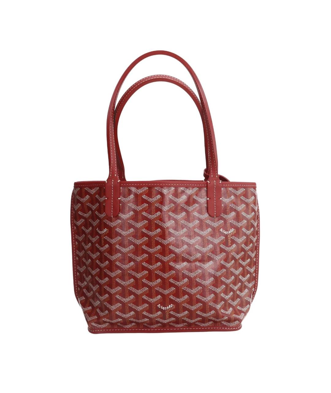 GOYARD Красная сумка тоут, фото 3