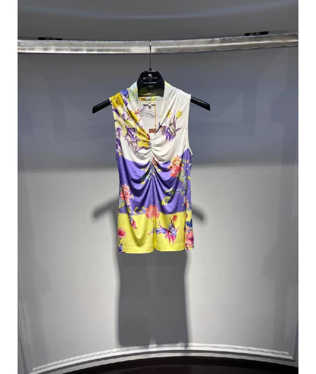 ETRO Мульти вискозная блузы, фото 3