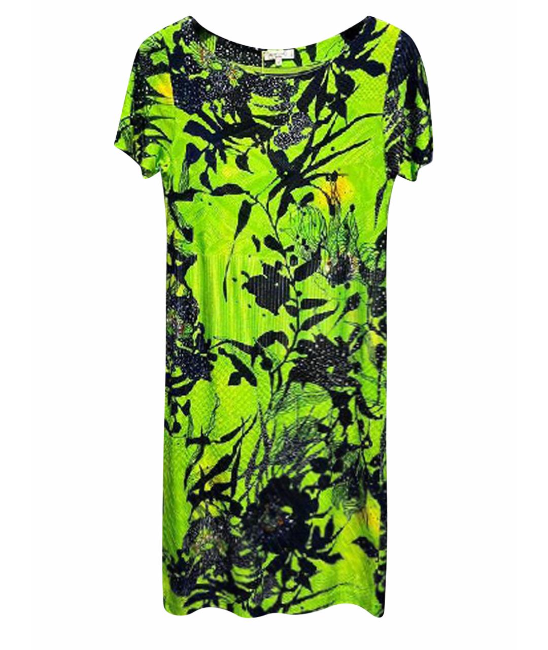 ETRO Зеленые вискозное повседневное платье, фото 1