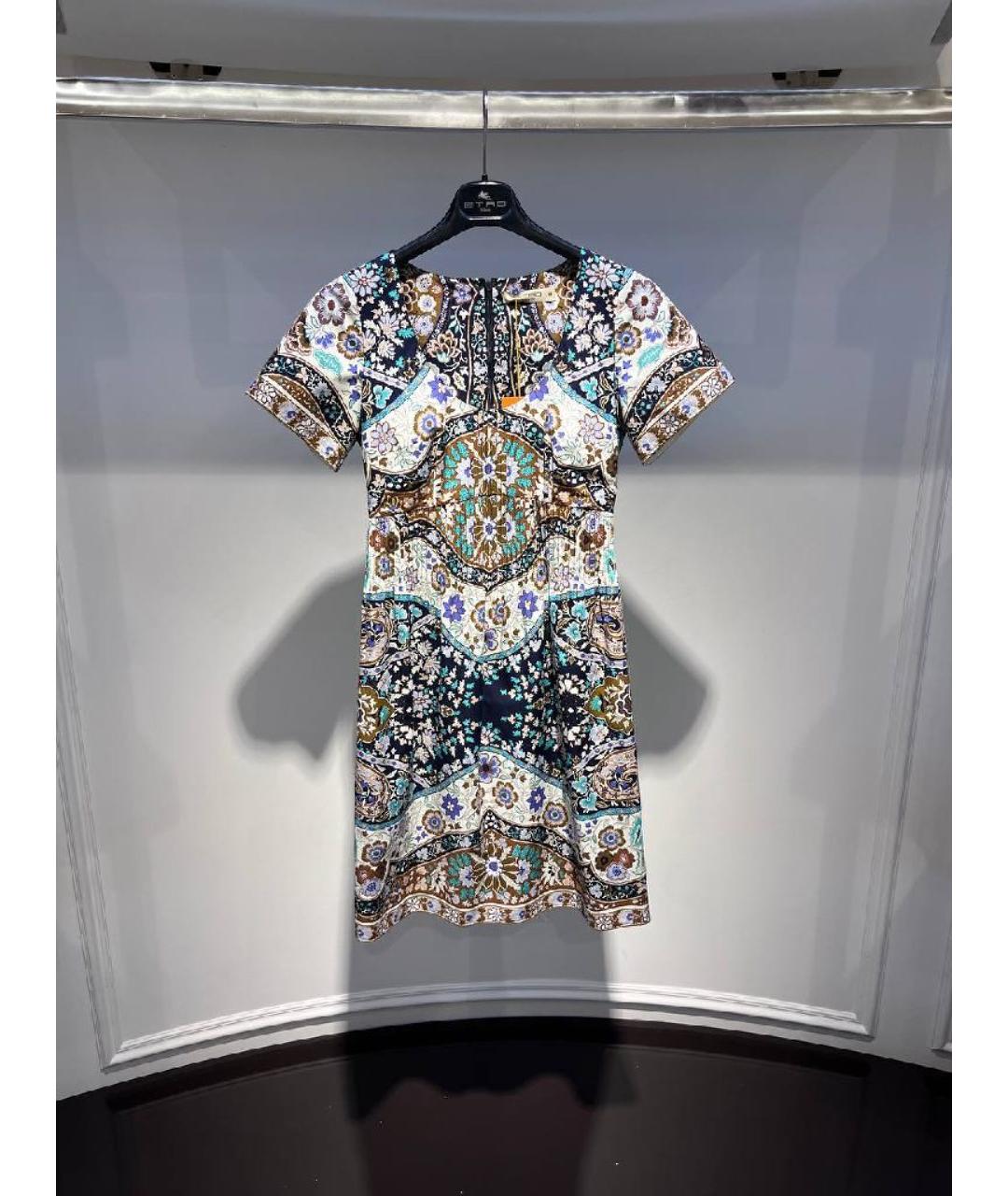 ETRO Мульти вискозное повседневное платье, фото 3