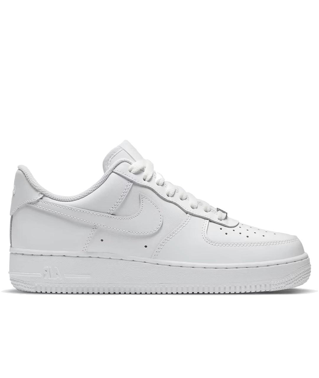 NIKE Белые кожаные кроссовки, фото 1
