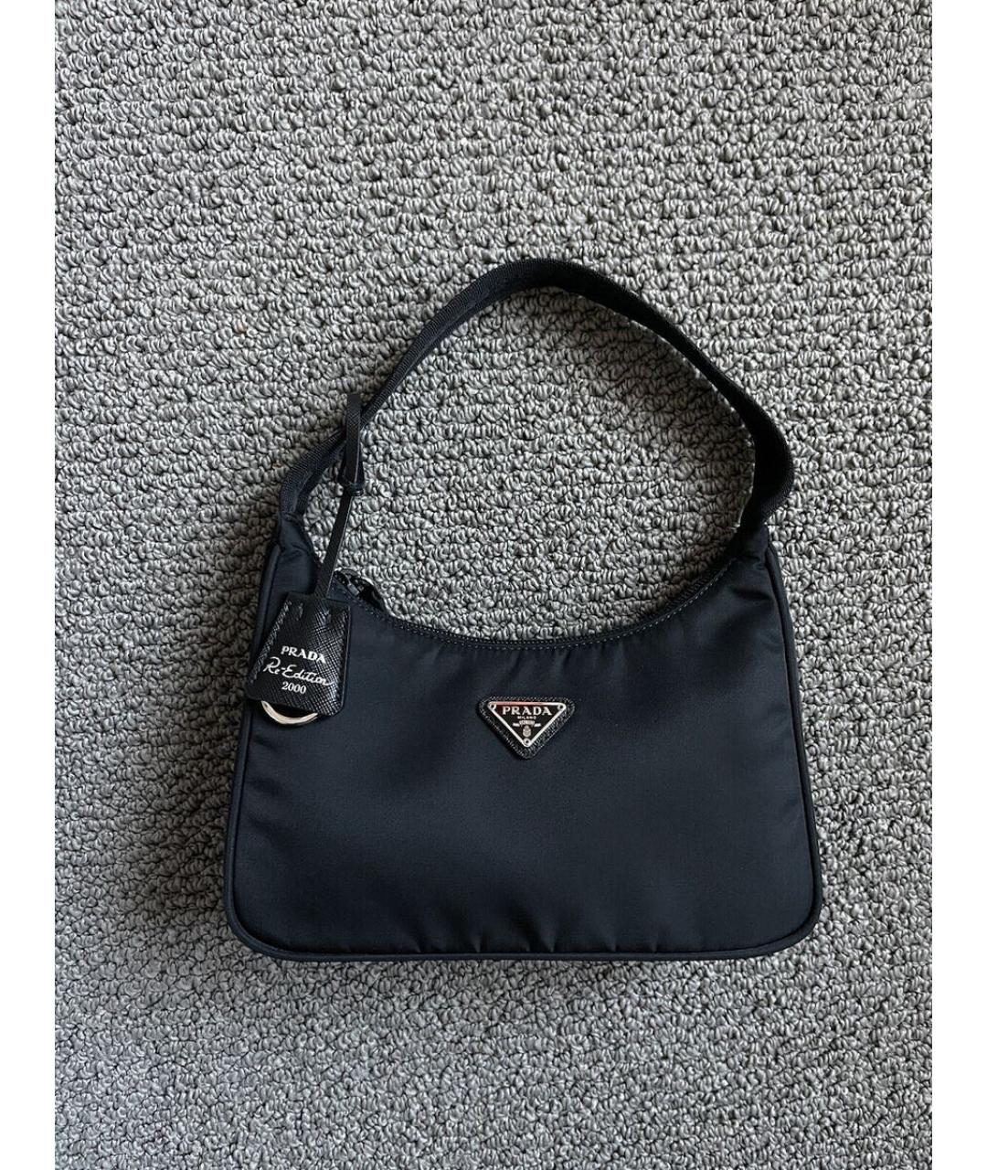 PRADA Черная сумка через плечо, фото 2