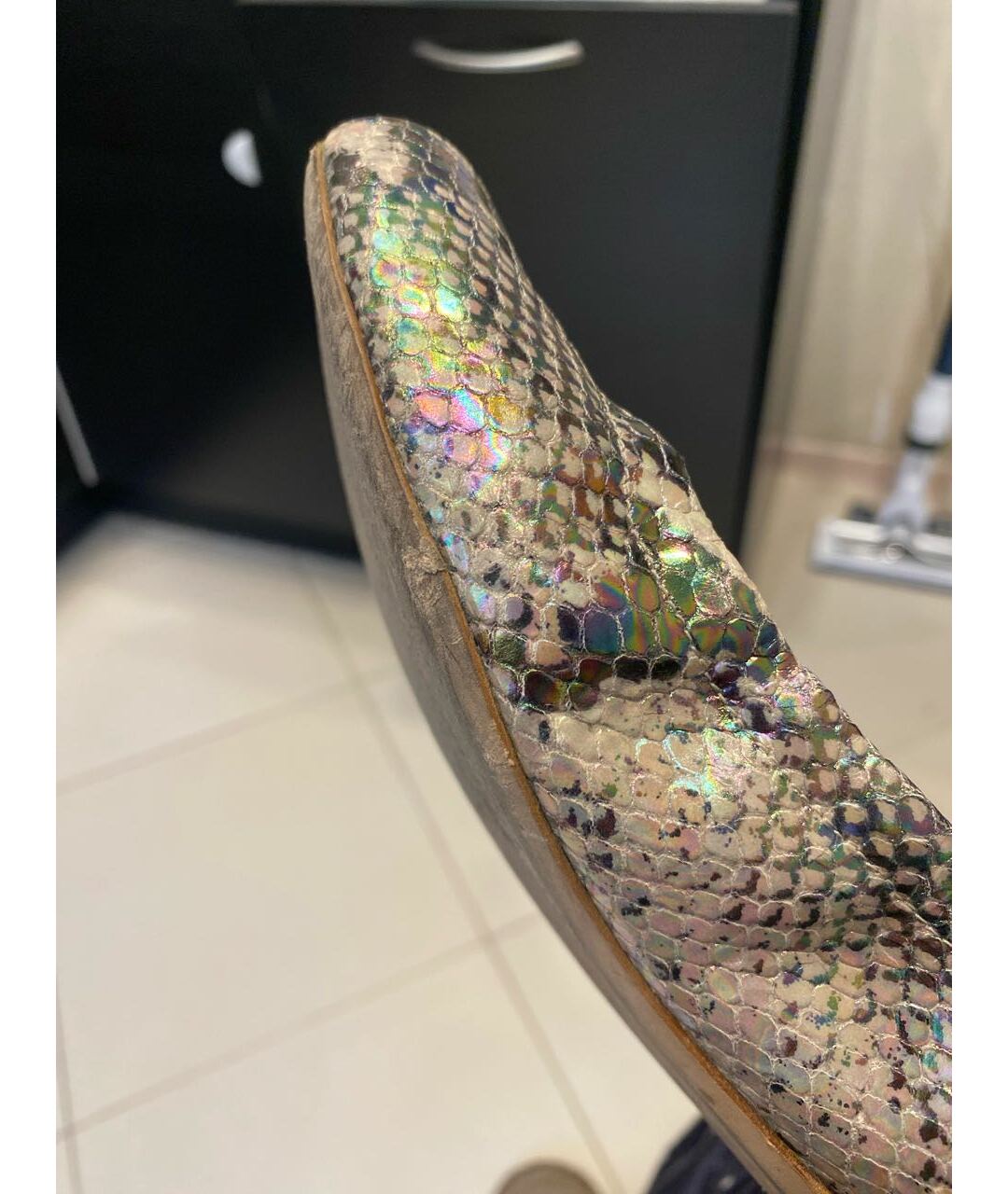GIUSEPPE ZANOTTI DESIGN Мульти кожаные балетки, фото 5