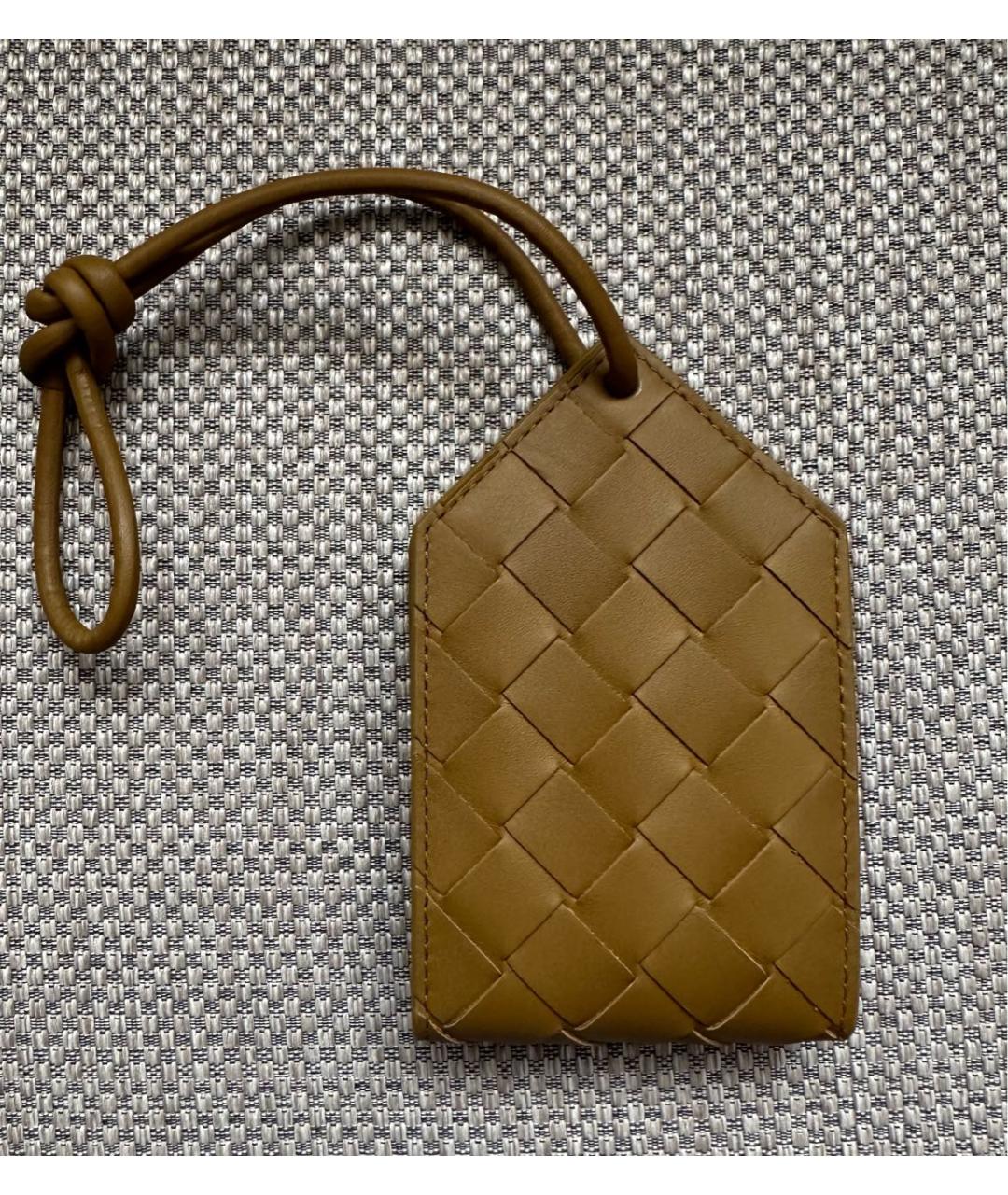 BOTTEGA VENETA Хаки брелок, фото 3