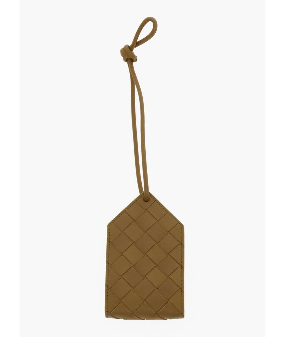 BOTTEGA VENETA Хаки брелок, фото 5