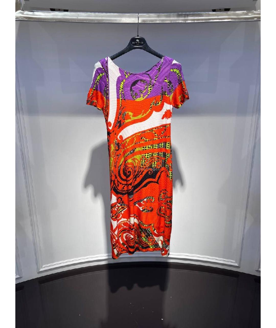 ETRO Мульти вискозное повседневное платье, фото 3