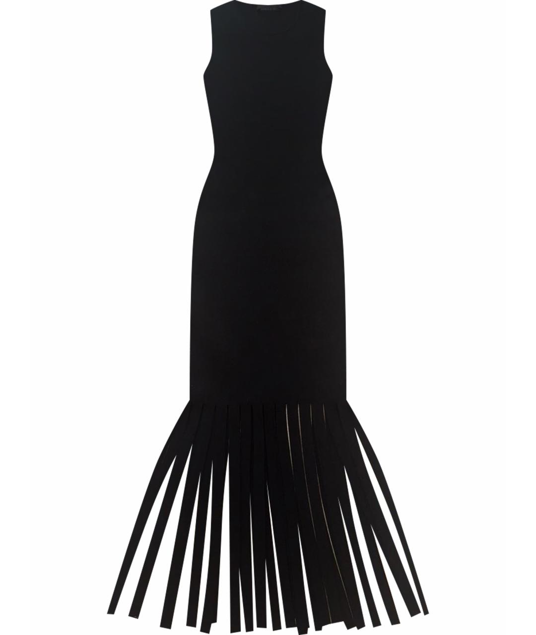 ALEXANDER WANG Черное вискозное вечернее платье, фото 1
