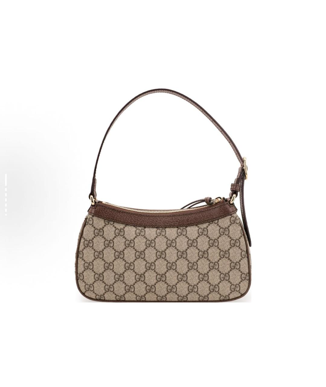 GUCCI Коричневая сумка с короткими ручками, фото 3