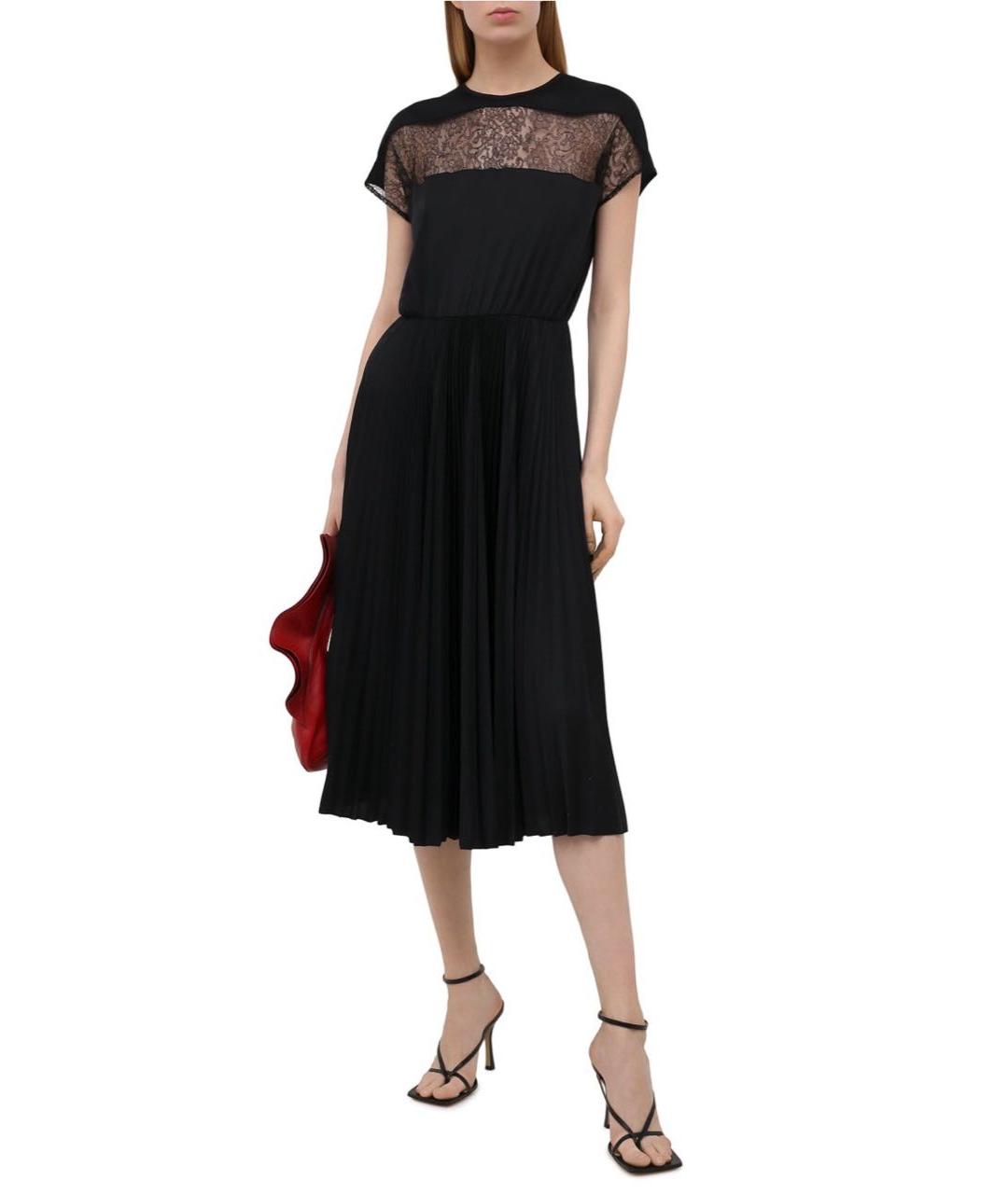 VALENTINO Черное вечернее платье, фото 2