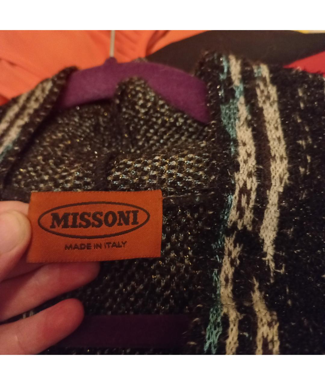 MISSONI Мульти шерстяное платье, фото 3