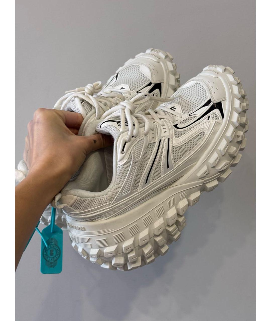 BALENCIAGA Бежевые кроссовки, фото 9