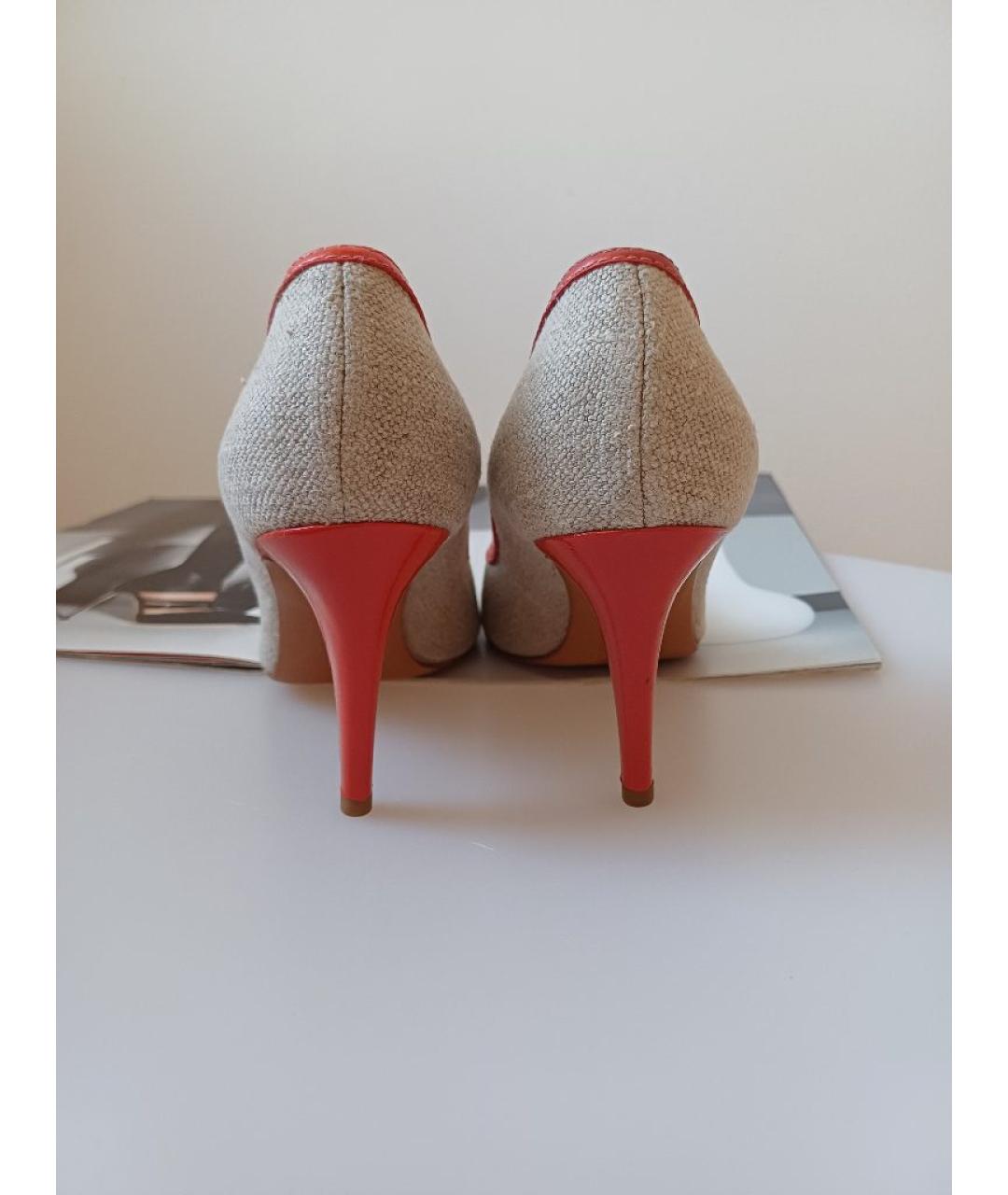 MOSCHINO Мульти кожаные туфли, фото 7