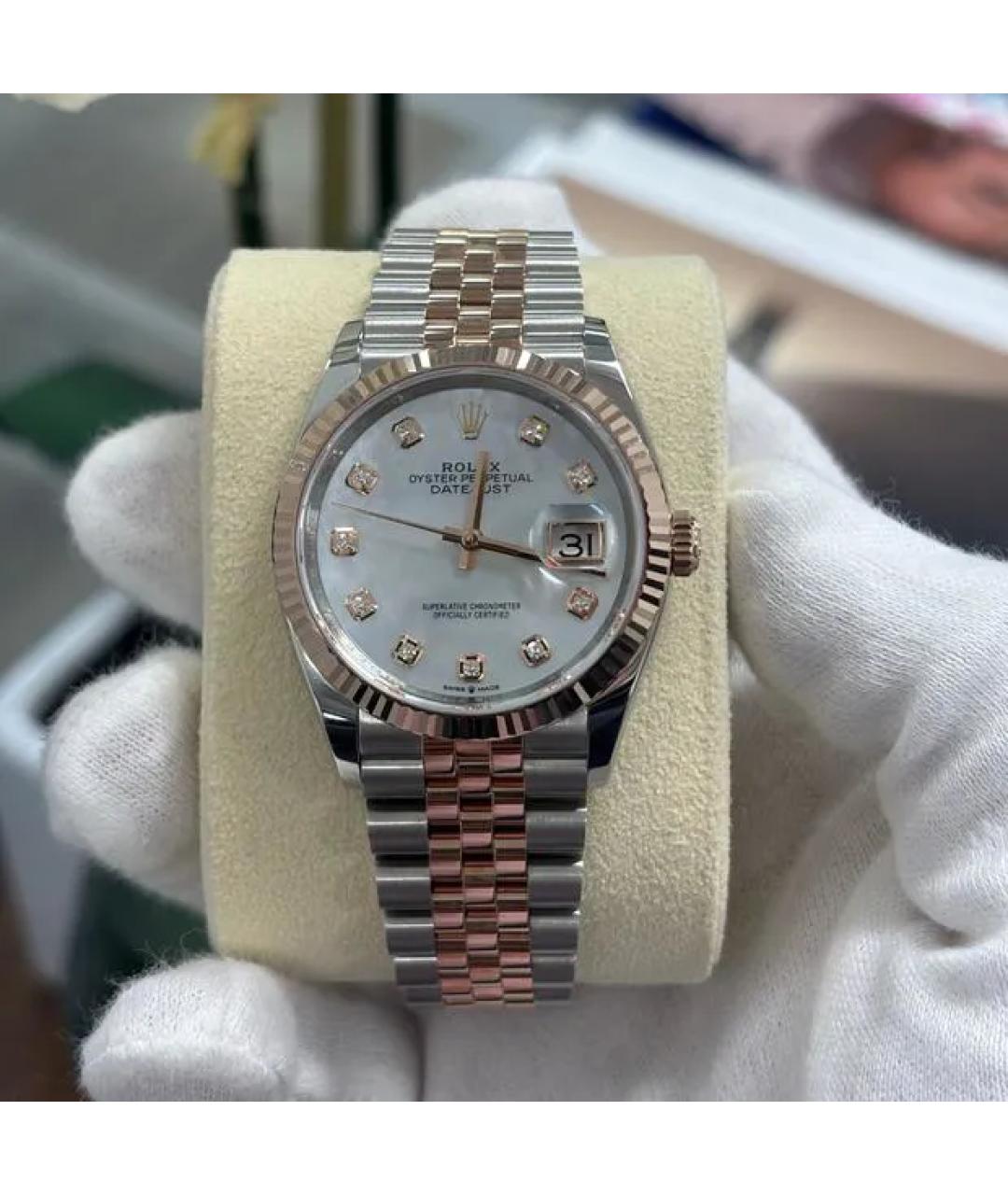 ROLEX Часы из розового золота, фото 5