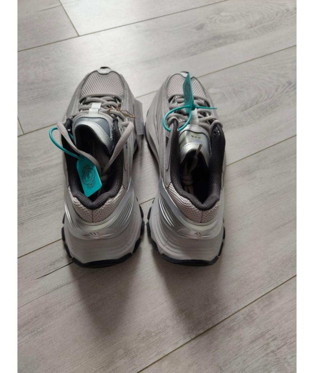 ADIDAS Серые синтетические низкие кроссовки / кеды, фото 4