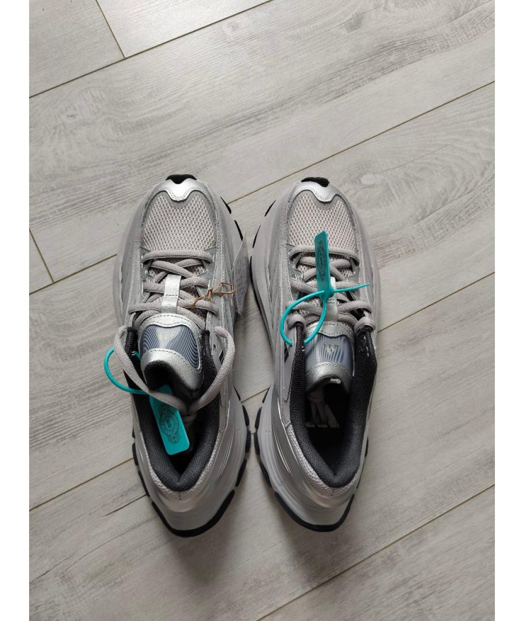 ADIDAS Серые синтетические низкие кроссовки / кеды, фото 3