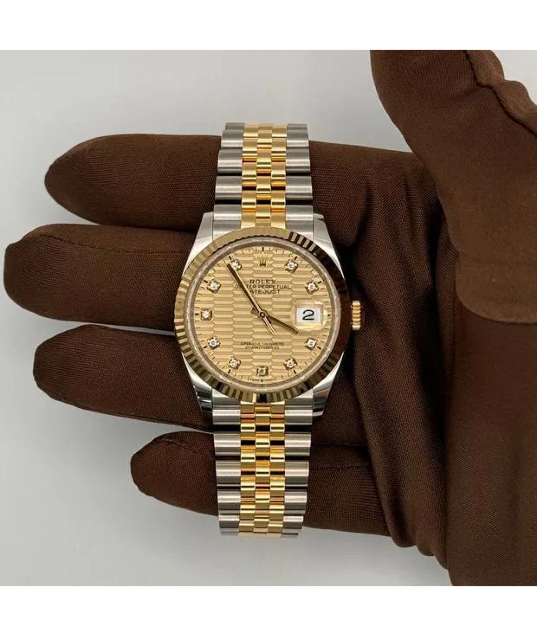 ROLEX Золотые часы из желтого золота, фото 6
