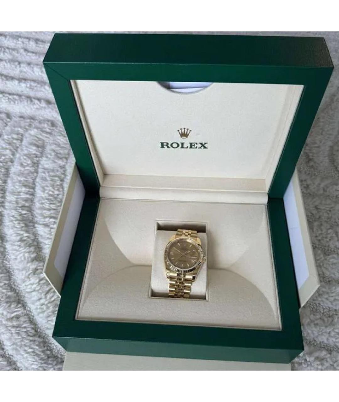 ROLEX Золотые часы из желтого золота, фото 3