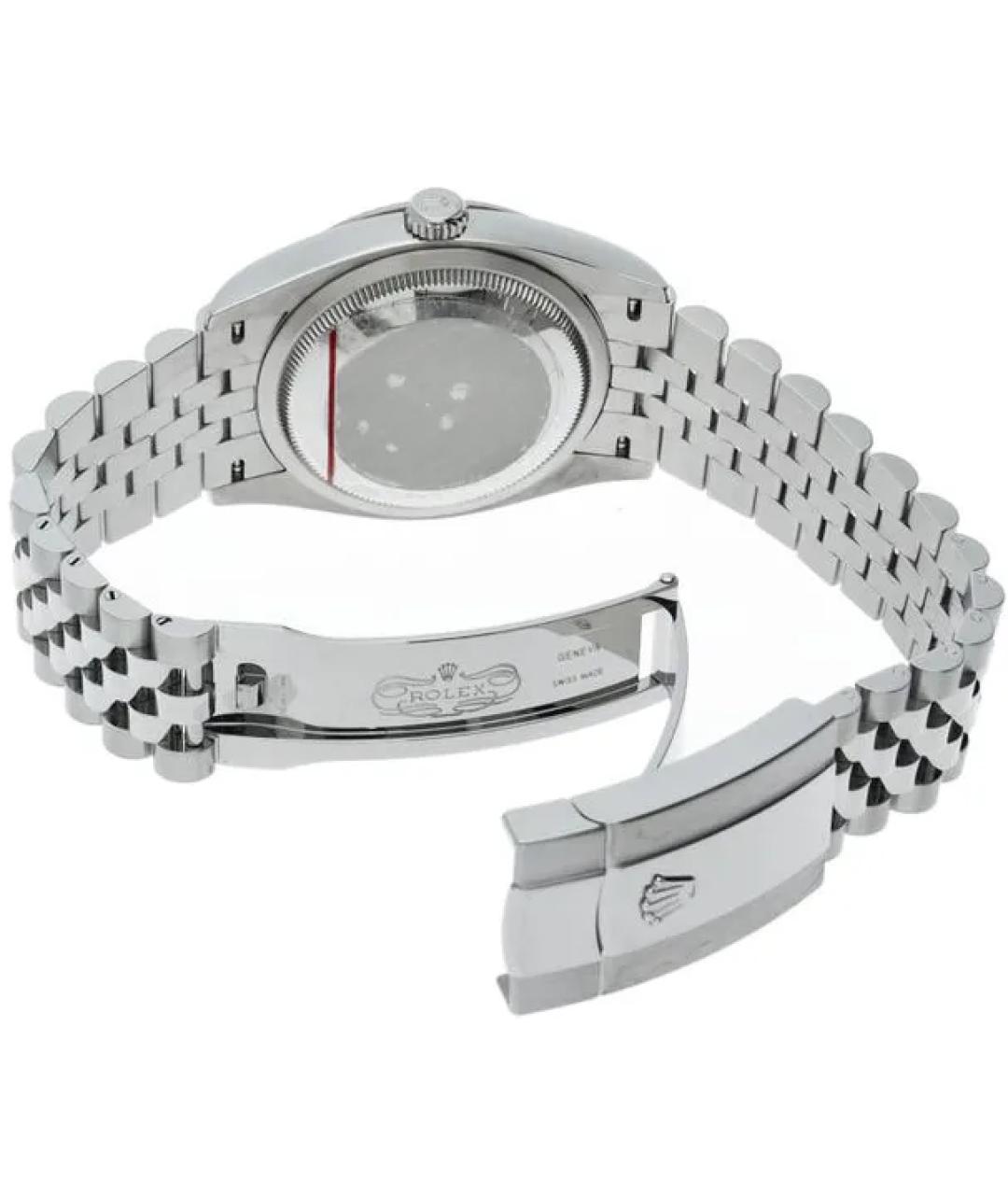 ROLEX Фиолетовые часы из белого золота, фото 4