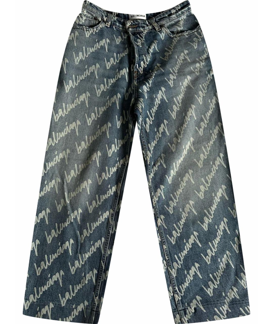 BALENCIAGA Деним брюки широкие, фото 1