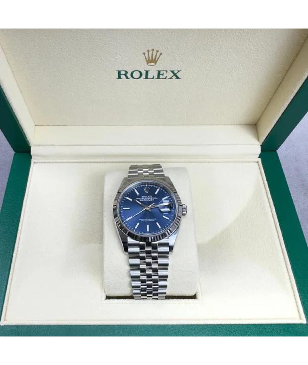 ROLEX Синие часы, фото 2