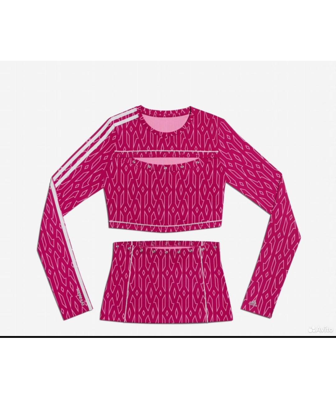 ADIDAS Розовый спортивные костюмы, фото 6