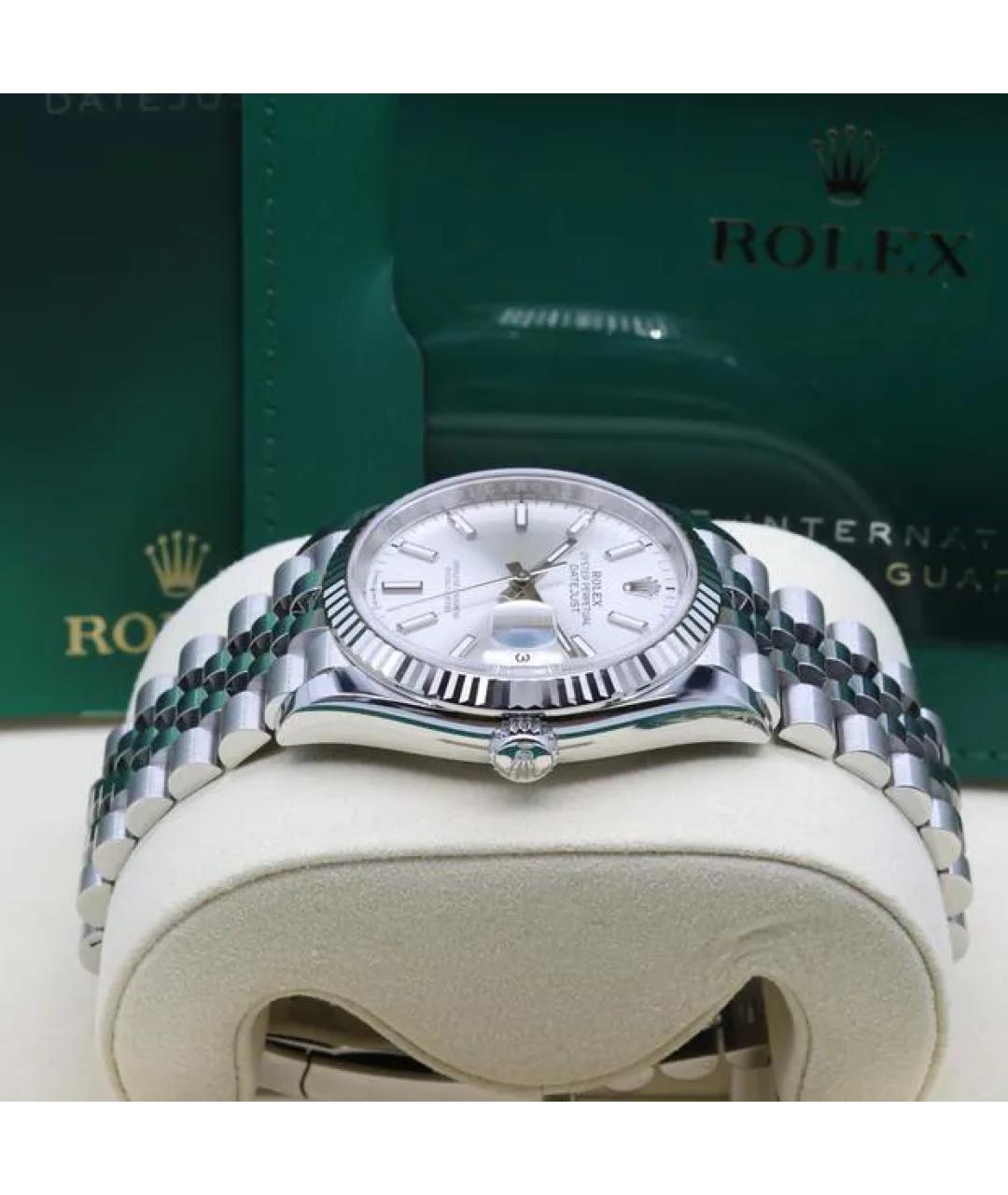 ROLEX Серебряные часы, фото 6