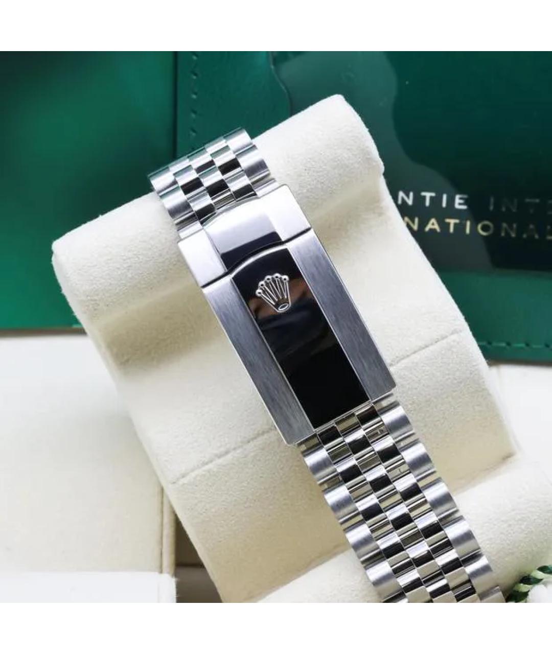ROLEX Серебряные часы, фото 5