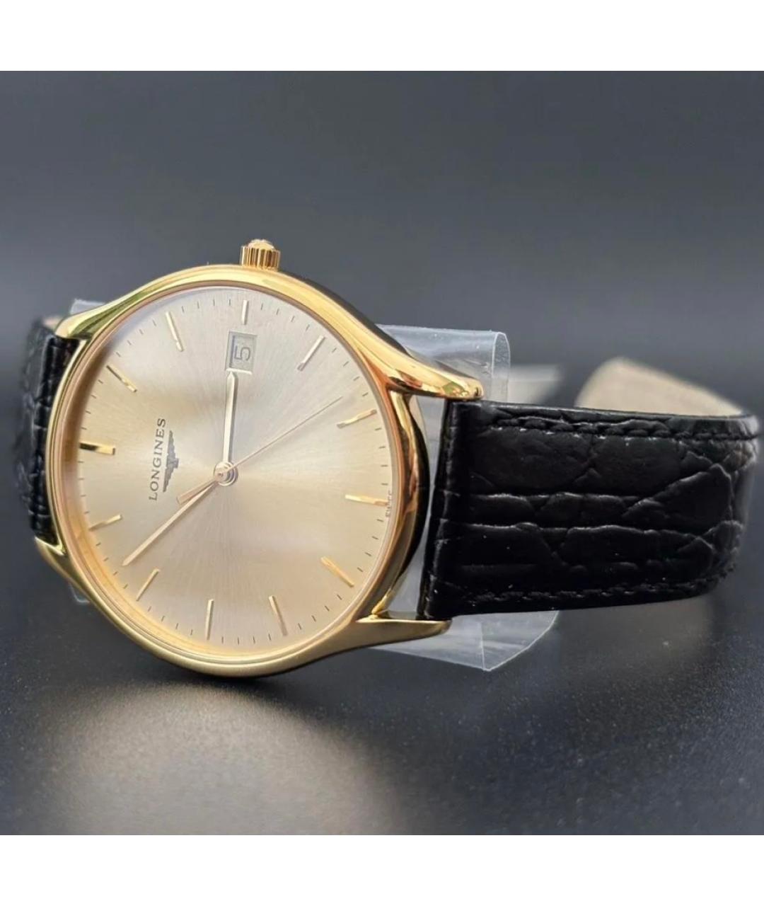 LONGINES Золотые часы, фото 4