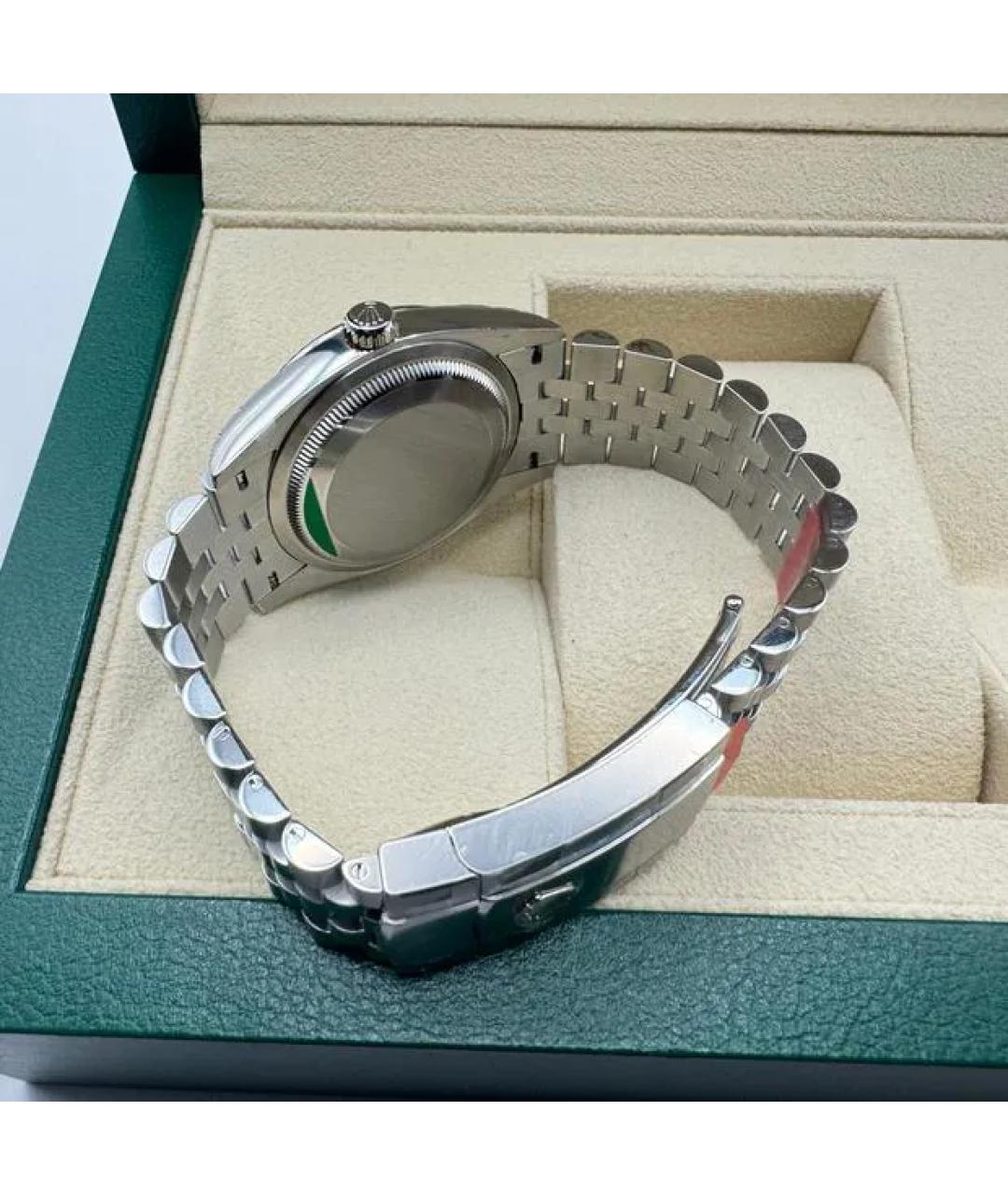 ROLEX Розовые часы из белого золота, фото 4
