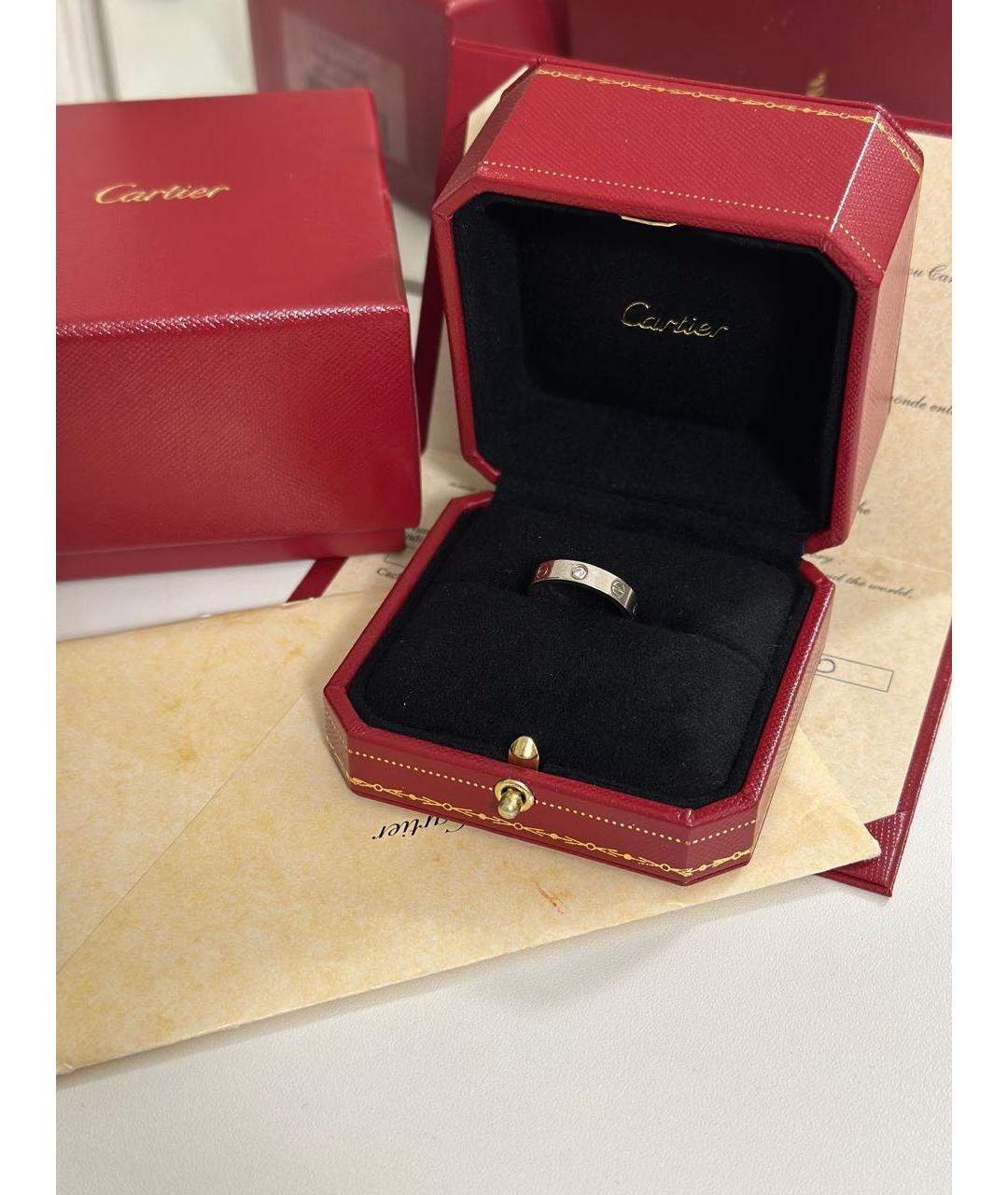 CARTIER Кольцо из белого золота, фото 2