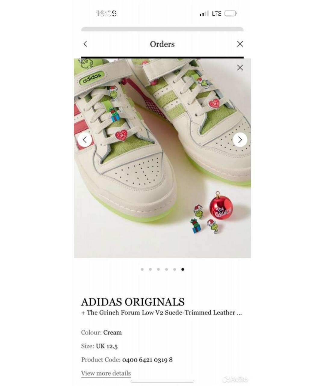 ADIDAS Мульти кожаные низкие кроссовки / кеды, фото 3